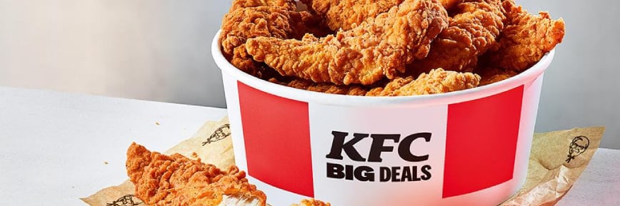 10% Off Orders in the App with Blue Light Card at KFC