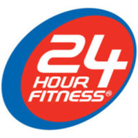 24 hour fitness - Logo