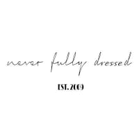Never Fully Dressed - Logo