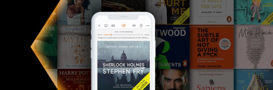 Get a 30-Day Free Trial with a Free Audiobook of your Choice | Audible.co.uk Promo