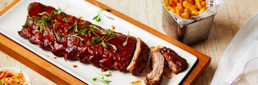 Can't Decide? Get the Ribs and Chicken Combo for £21.95 at Belgo