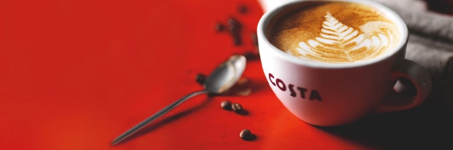 From Monday to Wednesday Enjoy 50% Off Food Orders at Costa Coffee